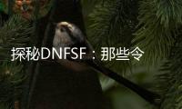 探秘DNFSF：那些令人着迷的独特魅力所在